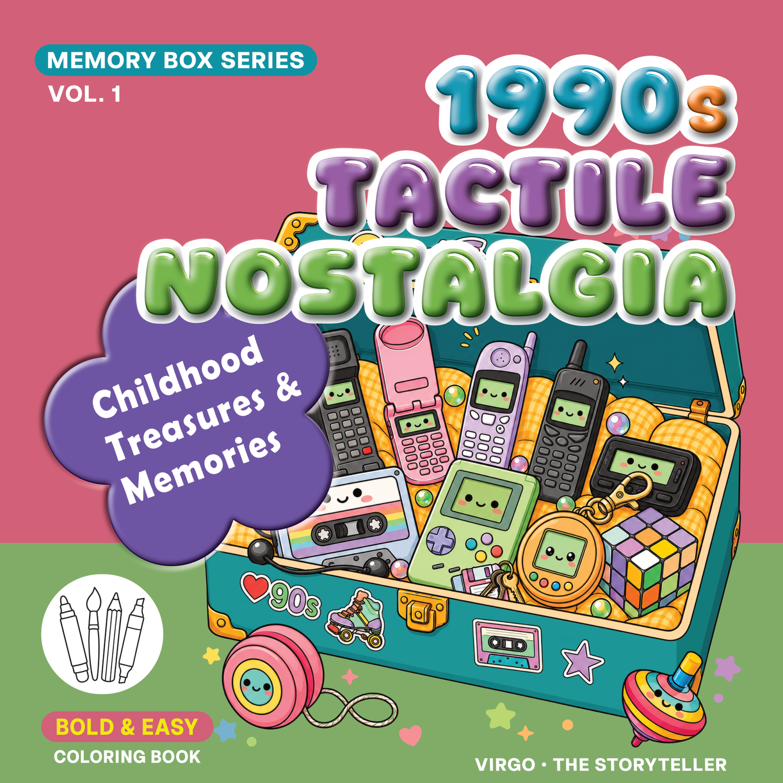 Front Cover Pageof 1990s Tactile Nostalgia